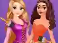 Игра Disney Princesses Rainbow Dresses онлајн