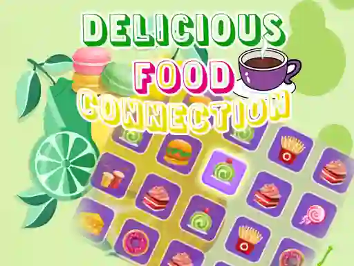 Игра Delicious Food Connection онлајн
