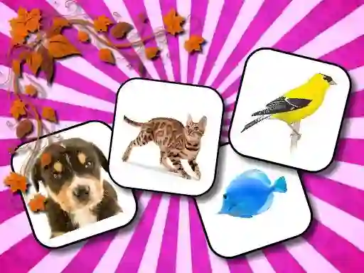 Игра Animals Memory онлајн