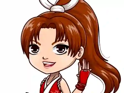 Игра Chibi Fighter Dress Up Game онлајн