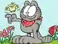 Игра Garfield Jigsaw Puzzle онлајн