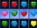 Игра Hearts Match 3 онлајн