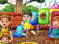 Игра Playing Kids Jigsaw онлајн