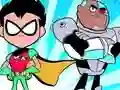 Игра Teen Titans Jigsaw онлајн