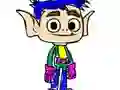 Игра Back To School: Titans Coloring Book онлајн