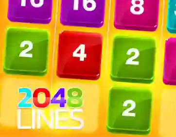 Игра 2048 Lines онлајн