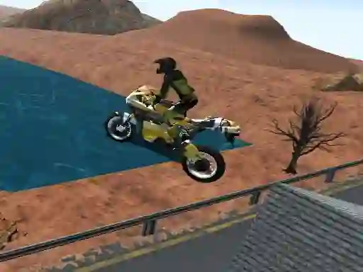 Игра Highway Traffic Bike Stunts онлајн