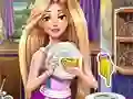 Игра Goldie Dish Washing онлајн