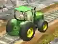 Игра Chained Tractor Towing Train Simulator онлајн