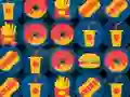 Игра Fast Food Match 3 онлајн