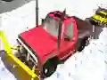 Игра Winter Snow Plow Jeep Driving онлајн