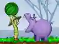 Игра Hippo's Feeder онлајн