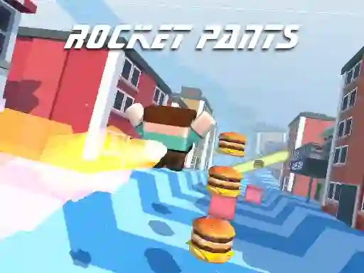 Игра Rocket Pants Runner 3D онлајн