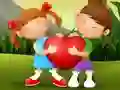 Игра Valentines Bubble Wheel онлајн