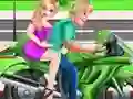 Игра Anna Bike Accident Love онлајн