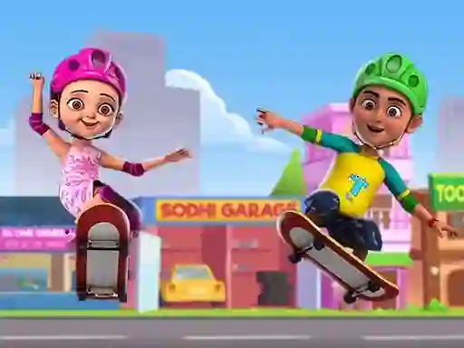Игра Tapu Skating Adventure онлајн