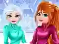 Игра Sisters Winter Holiday Drama онлајн