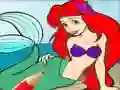 Игра Princess Mermaid Coloring Game онлајн