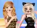 Игра Princess Animal Style Fashion Party онлајн