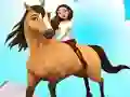Игра Horse Run 3D онлајн