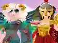 Игра Princesses Dazzling Goddesses онлајн