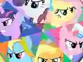 Игра Pony Round Puzzle онлајн