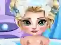 Игра Ice Queen Baby Bath онлајн
