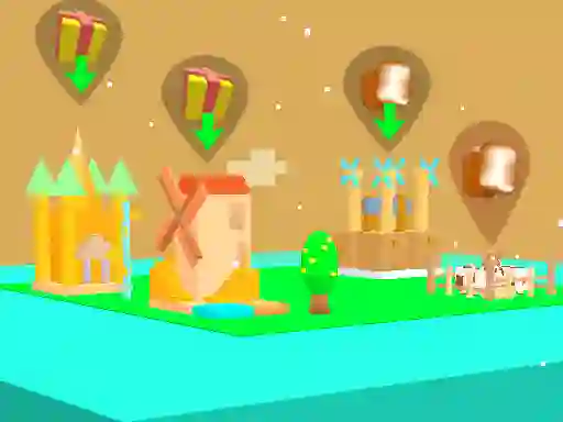 Игра Polygon Village онлајн