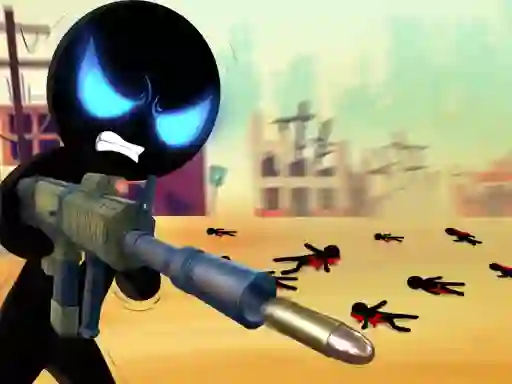 Игра Stickman Armed Assassin: Going Down онлајн