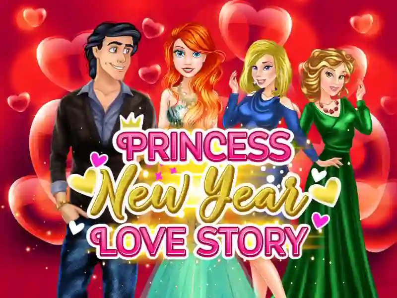 Игра Princess New Year Love Story онлајн