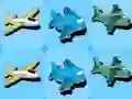 Игра Big Fast Airplanes Match 3 онлајн