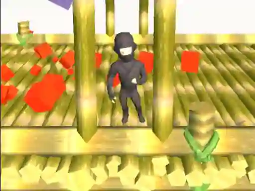 Игра Ninja Runs 3d онлајн