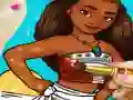 Игра Moana Coloring Book онлајн