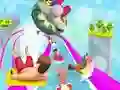 Игра Slippery Water Slides Aquapark.io онлајн