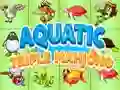 Игра Aquatic triple mahjong онлајн