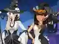 Игра Black and White Halloween онлајн