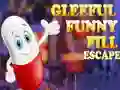 Игра Gleeful Funny Pill Escape онлајн