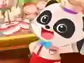 Игра Little Panda's Food Cooking онлајн