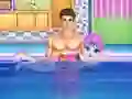 Игра Baby Taylor Learn Swimming онлајн