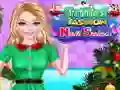 Игра Christmas Fashion Nail Salon онлајн
