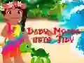 Игра Baby Moana gets Tidy онлајн