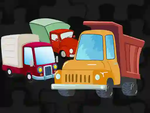 Игра Cartoon Truck Jigsaw онлајн