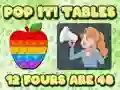 Игра Pop It  Tables онлајн