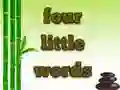 Игра Four Little Words онлајн