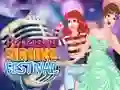 Игра Princesses Singing Festival онлајн