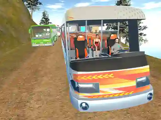 Игра Hill Station Bus Simulator онлајн