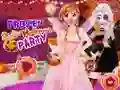 Игра Frozen Sisters Halloween Party онлајн