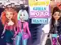 Игра Princesses Moto Mania онлајн
