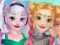 Игра Elsa and Rapunzel Future Fashion онлајн