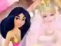 Игра Princess Pink And Gold Wedding онлајн